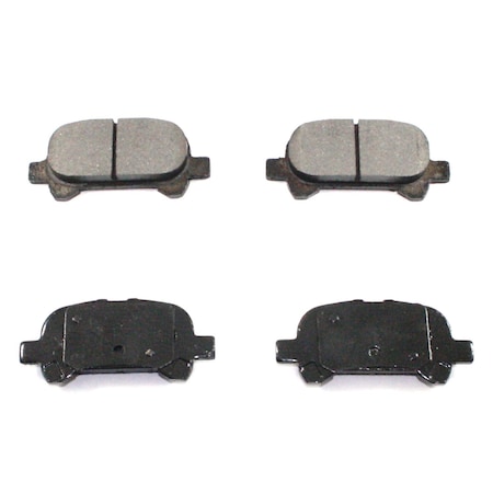 Pronto Dura Ceramic Brake Pads Rear, Bp828C BP828C